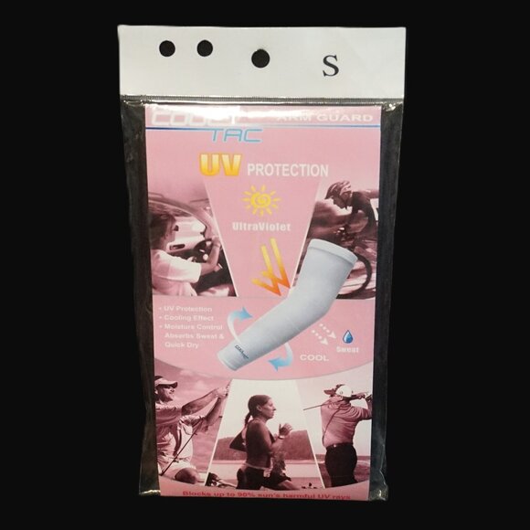 Cool Tac UV Protection Arm Guard Light Pink Cooling Effect Women’s Small - Picture 1 of 6